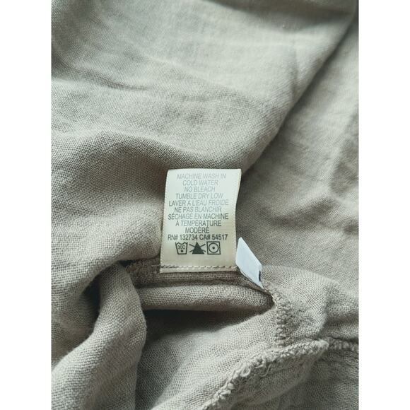 Cloth & Stone Belted Strapless Mini Dress Olive Green Small Boho Earthy Fall - Picture 6 of 6